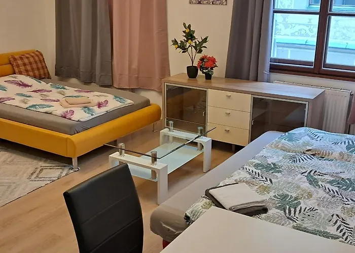 10 Zentrum Mit 2 Betten Bestrooms Eu Daire Steyr